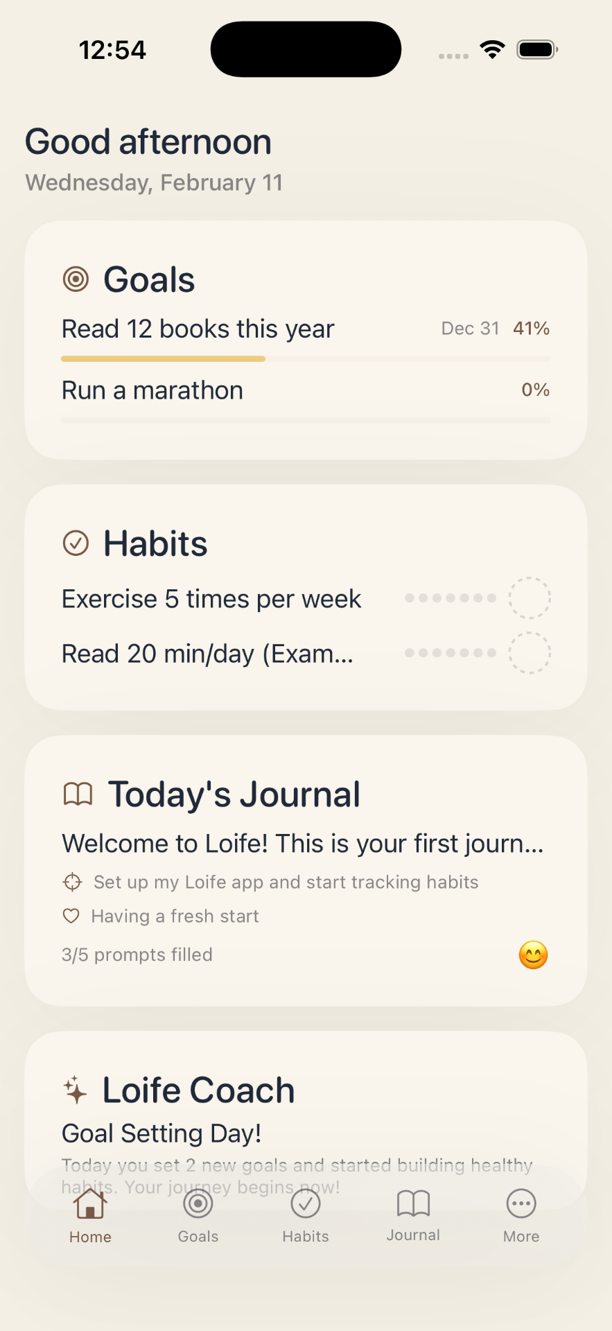 Leanapps Life loife – Level up in 2026 | iOS personal growth app